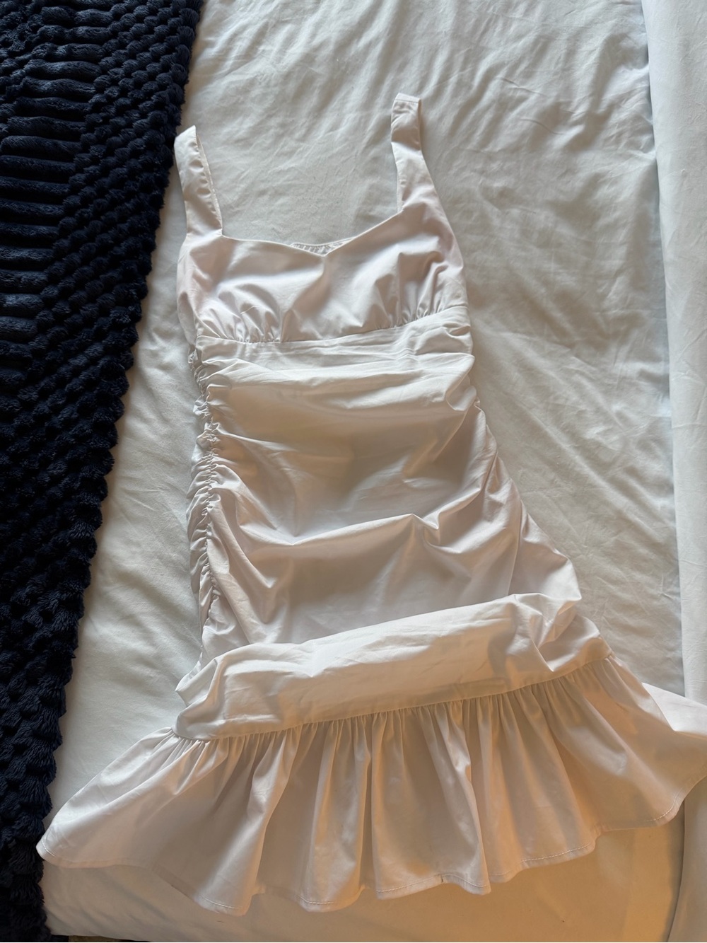 More To Come White Mini Dress